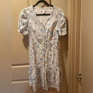 Brand new with tags dress by Rachel Parcell, blue floral print.